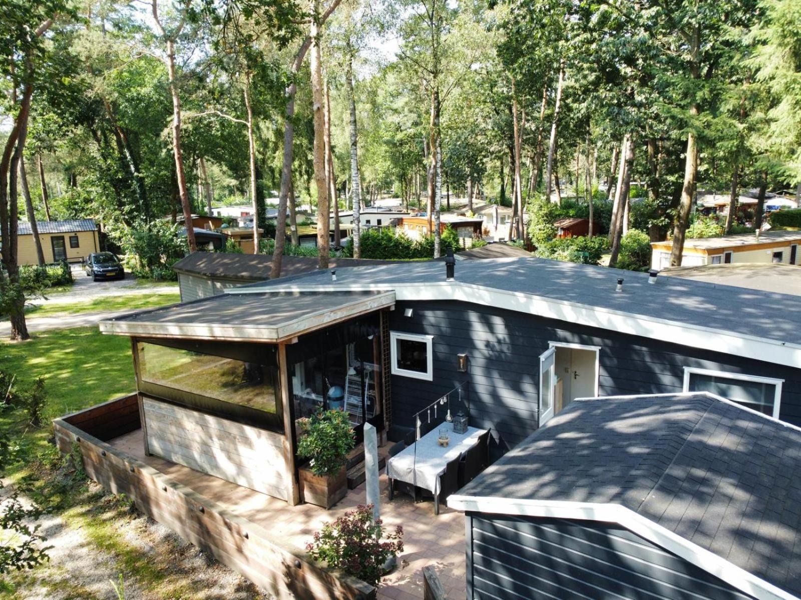 Chalet Bosrijk Midden In De Natuur-Eten&Drinken-Activiteiten-Ontspanning-En Nog Veel Meer Hoenderloo Dış mekan fotoğraf